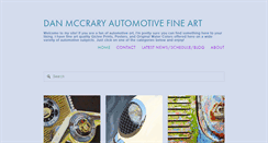 Desktop Screenshot of dmccraryart.com